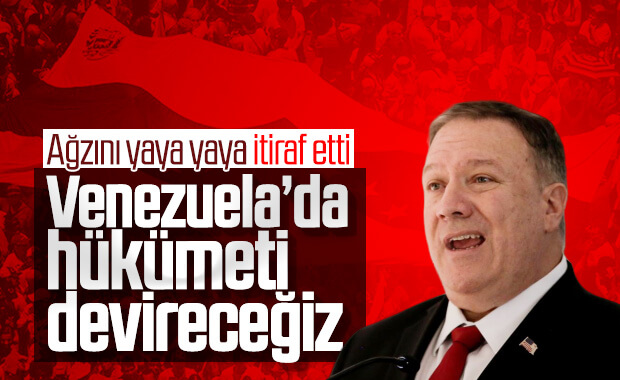 Pompeo: Venezuela'daki iktidarı değiştirme peşindeyiz