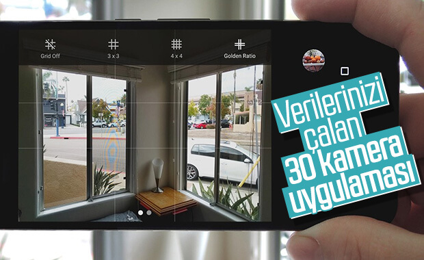 30 popüler kamera uygulamasının verileri ele geçirdiği ortaya çıktı