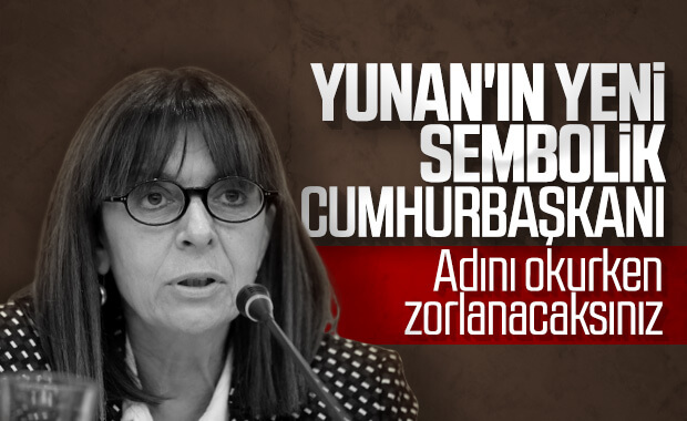 Yunanistan'ın yeni Cumhurbaşkanı: Ekaterini Sakellaropulu