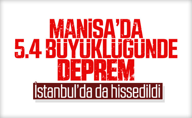 Manisa'da deprem