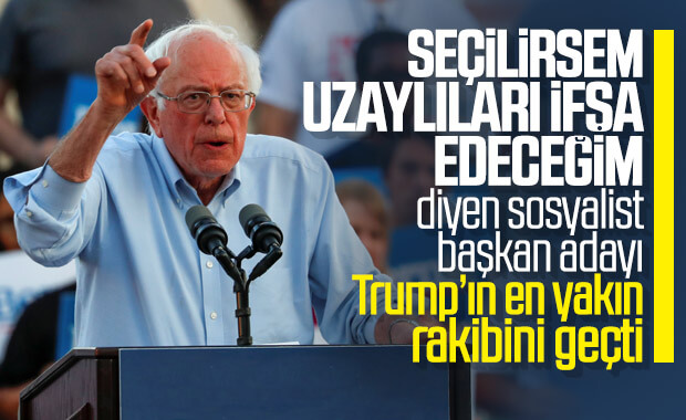 Demokratların seçim yarışında Sanders, Biden'ın önünde