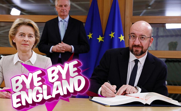 AB başkanları Brexit anlaşmasını imzaladı