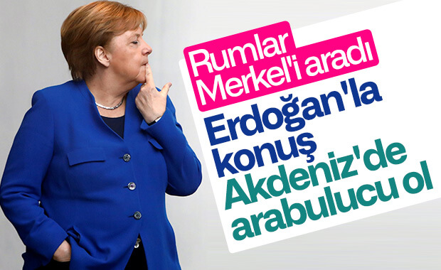 Rumlardan Merkel'e Türkiye telefonu