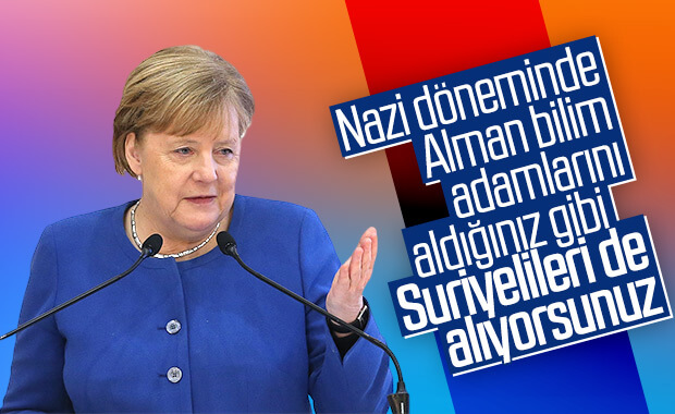 Merkel'den Türkiye için Nazi dönemi ve Suriye karşılaştırması