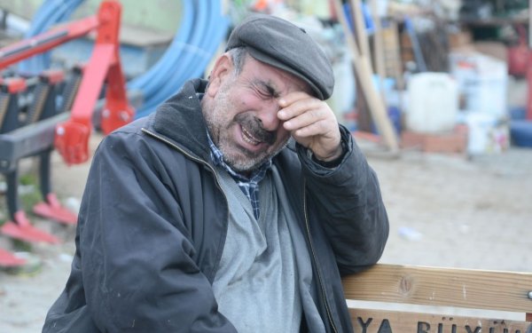 Elazığ'da deprem sonrası acı fotoğraf