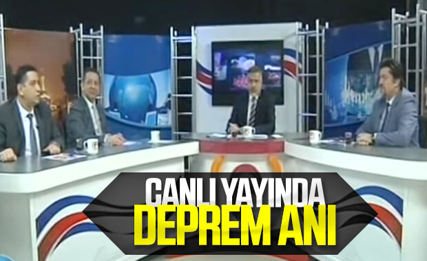 Urfa'da depreme canlı yayında yakalanan sunucu