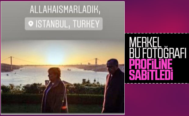 Merkel'den Türkçe mesaj