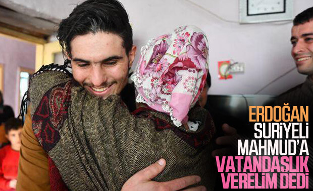 Suriyeli Mahmud'a vatandaşlık verilecek