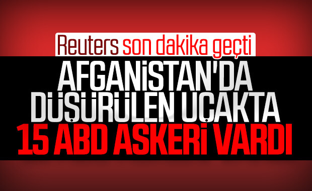 Taliban: ABD askeri uçağını vurduk