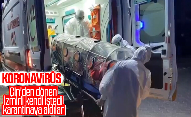 İzmir'de koronavirüs şüphesi
