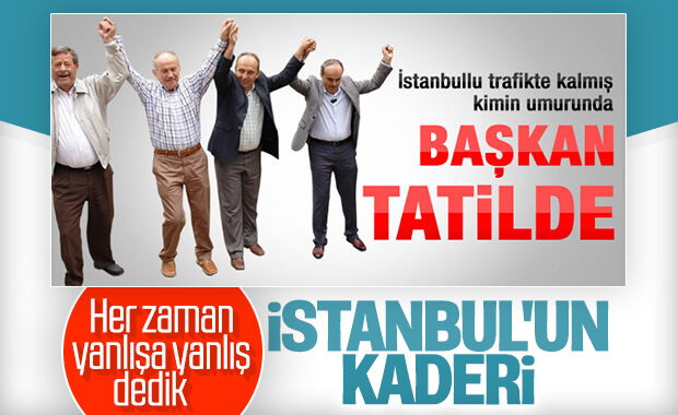 Kadir Topbaş'ın Artvin, Ekrem İmamoğlu'nun Erzurum tatili