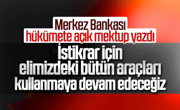 Merkez Bankası'ndan hükümete 'açık mektup'
