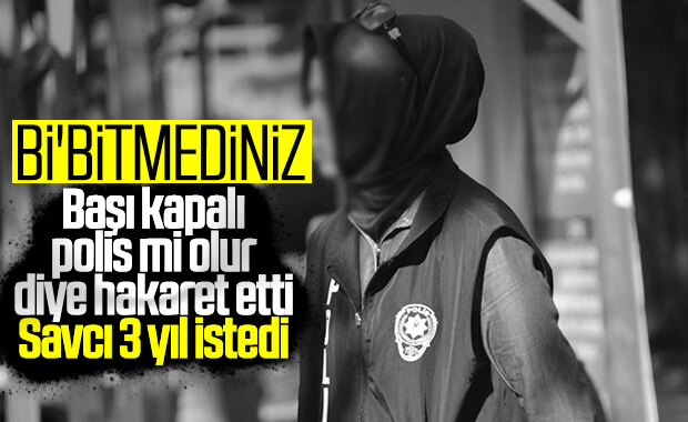 Trabzon'da başörtülü polise hakaret mahkemeye taşındı