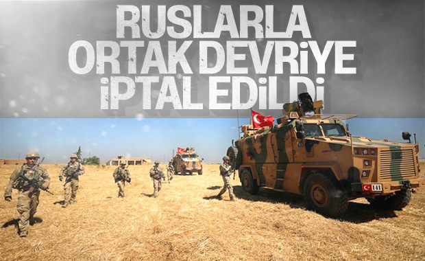Türkiye, Rusya ile ortak devriyesini iptal etti