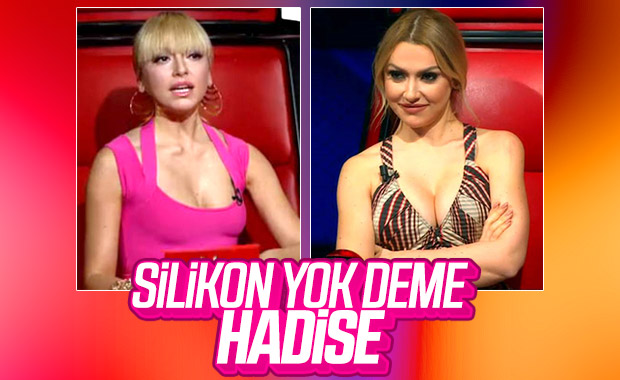 Hadise, dekolte seviyor