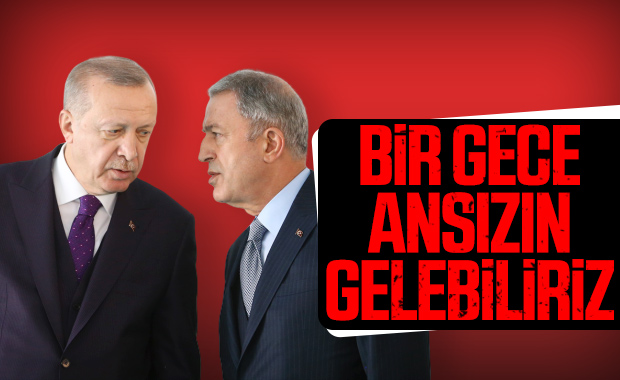 Ankara'da Akar - Erdoğan görüşmesi