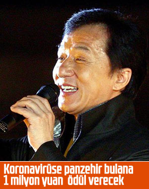Jackie Chan koronavirüse panzehir bulanı ödüllendirecek