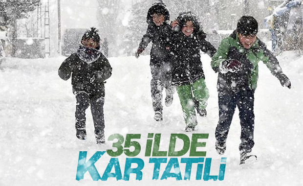 Kar nedeniyle eğitime ara verilen iller