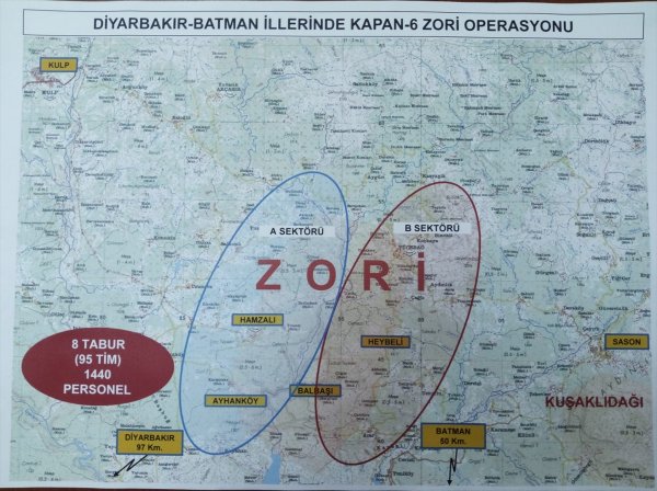 'Kapan-6 Zori Operasyonu' başlatıldı