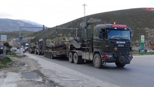 Sınır birliklerine sevkiyat devam ediyor