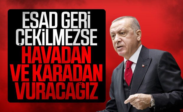 Cumhurbaşkanı Erdoğan'dan Esad'a son uyarı