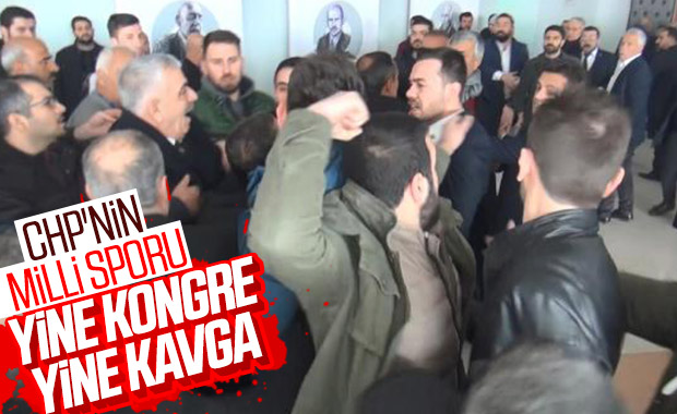 Şanlıurfa'da CHP kongresinde kavga
