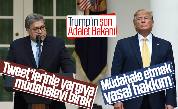 Trump, kendisini TV'de eleştiren bakanına tweet attı
