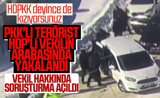 Evinde terörist saklayan HDP'li vekile soruşturma