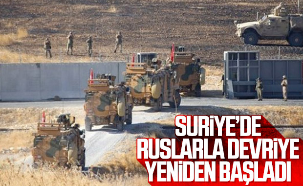 Türkiye ile Rusya'nın ortak devriyeleri yeniden başladı