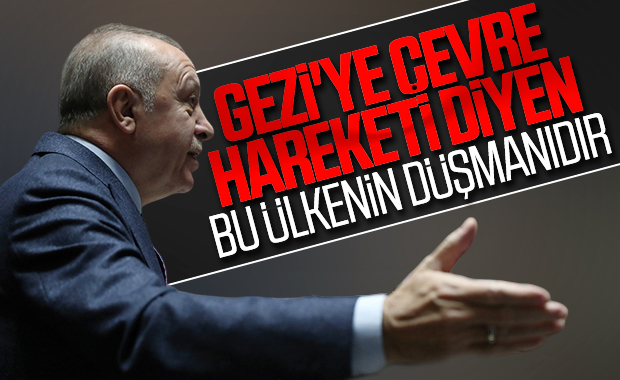 Cumhurbaşkanı Erdoğan'dan Gezi olayları yorumu
