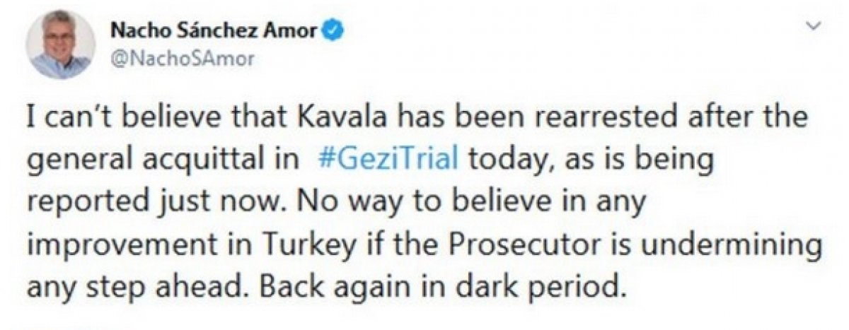 Osman Kavala'nın gözaltı kararına ilk tepki AB'den