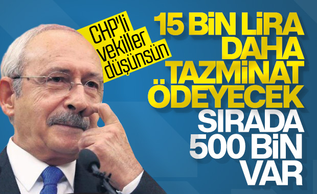Erdoğan, Kılıçdaroğlu'ndan 15 bin lira tazminat kazandı