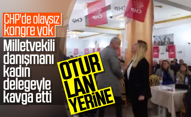 CHP'li vekil danışmanından kadın delegeye tehdit