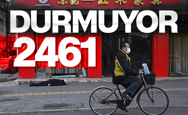 Koronavirüs salgınında can kaybı 2 bin 444'e yükseldi