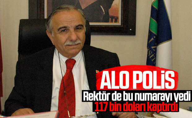 Samsun'da eski rektörü 117 bin dolar dolandırdılar