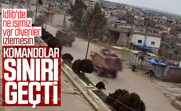 Türk askeri İdlib'e girdi