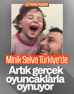 Minik Selva, Türkiye'de gerçek oyuncaklara kavuştu