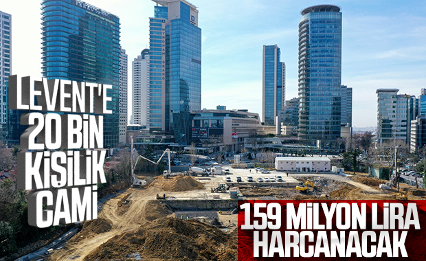 Levent Camisi inşaatına başlandı