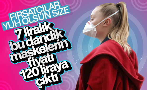Koronavirüs sonrası maske karaborsaya düştü