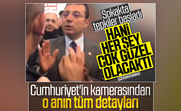 İmamoğlu'na zam tepkisinin detaylı görüntüleri
