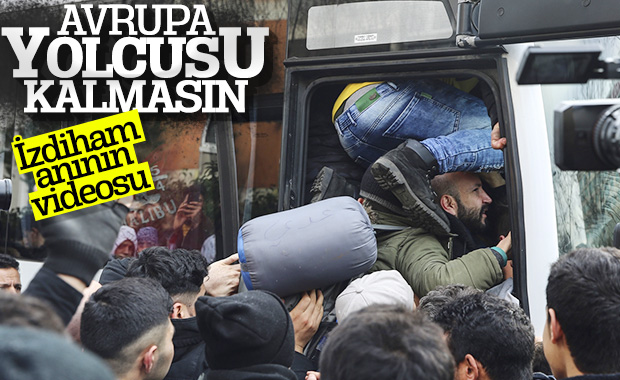 Mülteciler akın akın sınıra doğru gidiyor