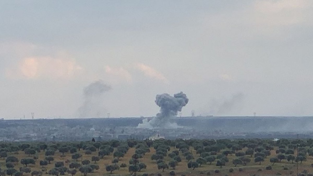 TSK Neyrab'daki askeri havaalanını vurdu 