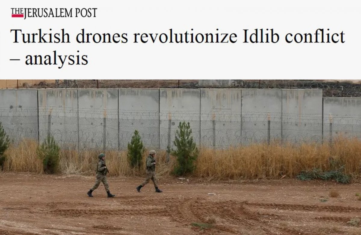 İsrail basını: Türk drone'ları İdlib'de devrim yaptı