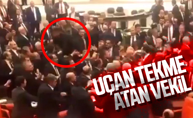 TBMM'de kavgaya uçarak giren vekil