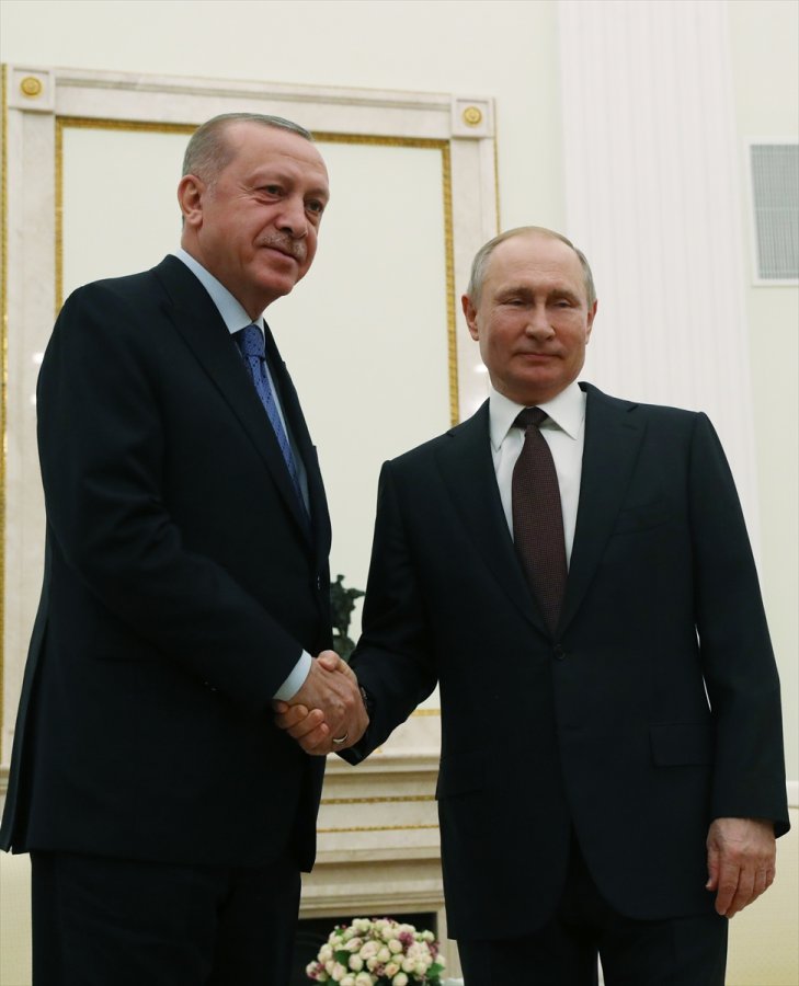 Cumhurbaşkanı Erdoğan Moskova'da