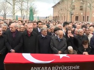 Şevket Kazan için cenaze töreni düzenlendi