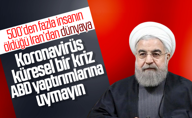 Ruhani'den dünya liderlerine: ABD yaptırımlarına uymayın
