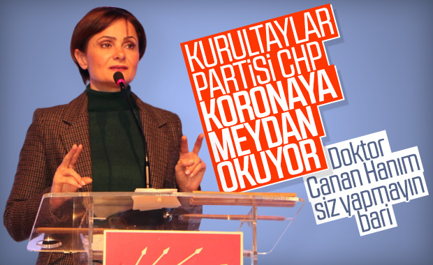 CHP'nin kongresine korona engel olamadı
