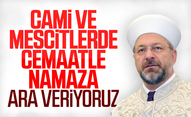 Koronavirüs Nedeni ile Cami ve Mescitlerde Cemaatle Namaz’a Ara