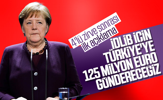 Merkel'den 4'lü zirveyi değerlendirdi